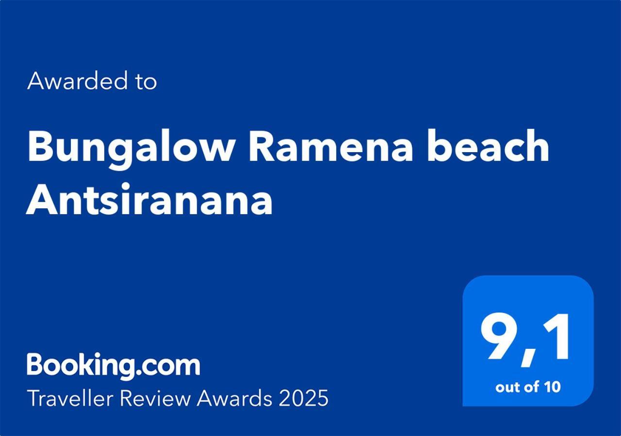Bungalow Ramena Beach Antsiranana Andjamen المظهر الخارجي الصورة
